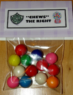 Finishing "Chews" the Right