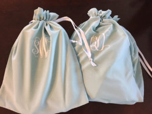 Temple Slippers Bag with monogram Temple Slippers Bag with monogram