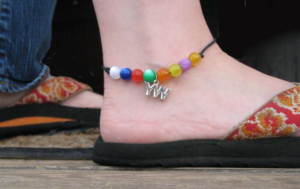 YW Charm Anklet, kit
