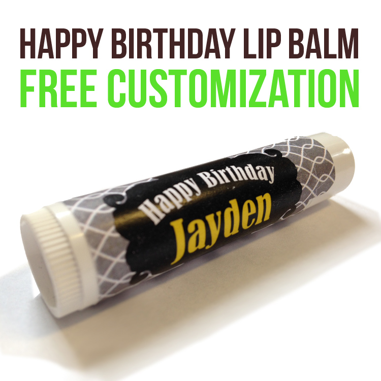 Happy Birthday Lip Balm