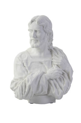 Christ Bust I AM Statue = 11.5 inches