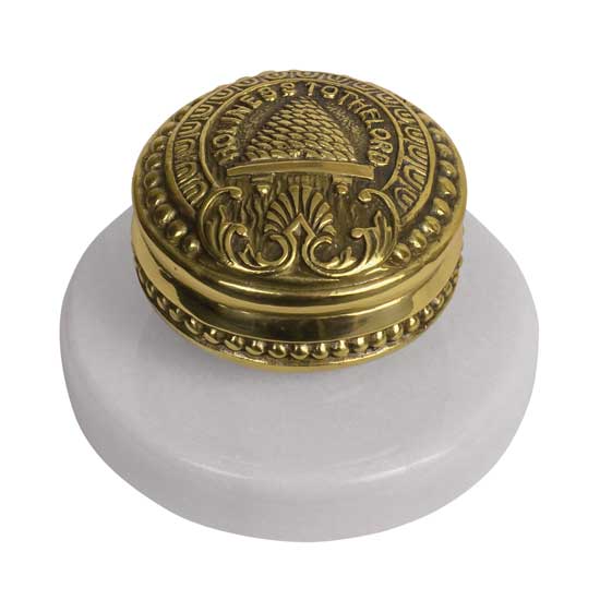 Salt Lake Temple Doorknob with Marble Base