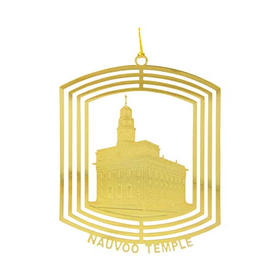 Nauvoo Temple Christmas Ornament