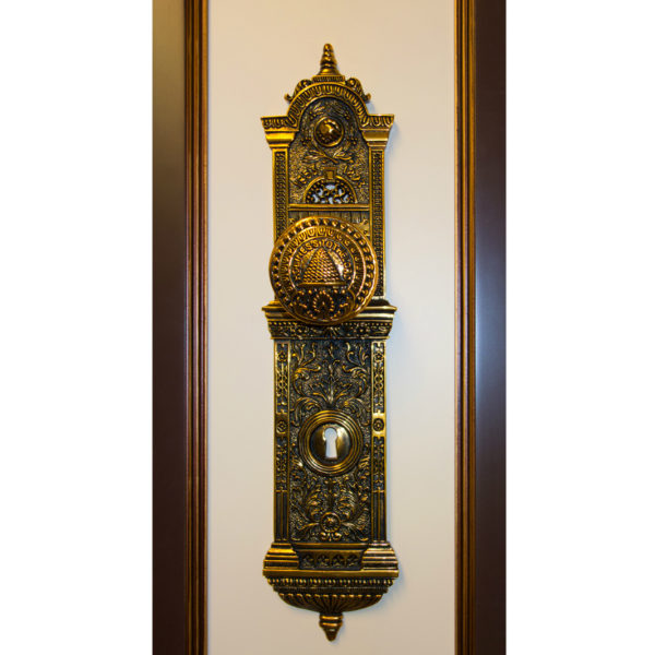 Framed Salt Lake Temple Doorknob