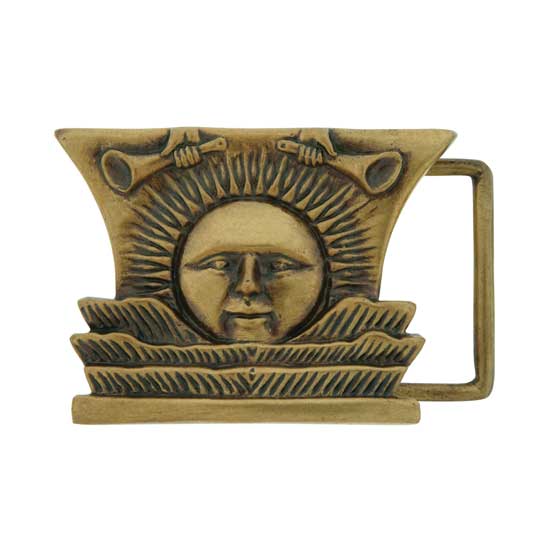 Nauvoo Temple Sunstone Belt Buckle