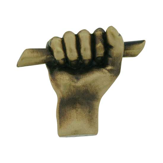 Hold to the Rod Antique Gold