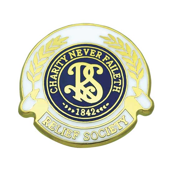 Relief Society Logo Pin