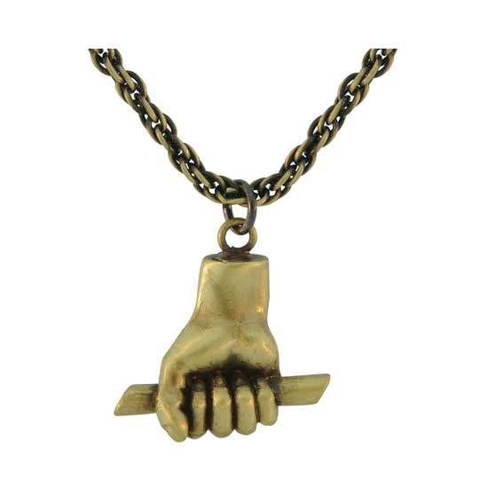 Hold to the Rod Necklace  Gold