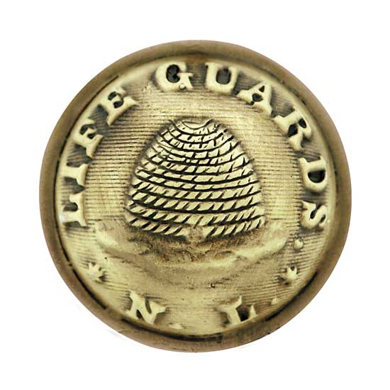 Nauvoo Legion Replica Button Pin  Antique Gold