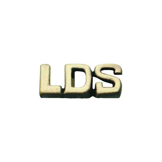LDS Pin  Antique Gold