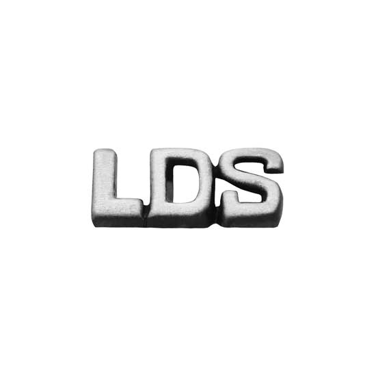 LDS Pin  Antique Silver