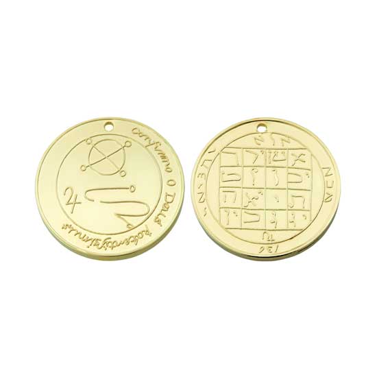 Jupiter Talisman Coin  Gold