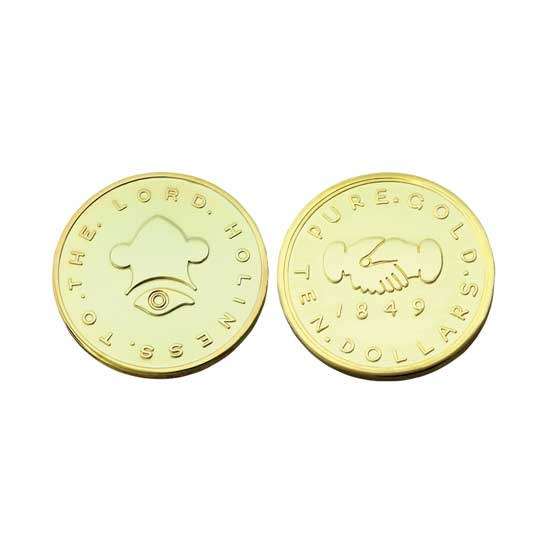 $20.00 Mormon Gold Coin Replica