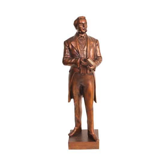 Joseph Smith Standing Statue Bronze  - 5.5 inches