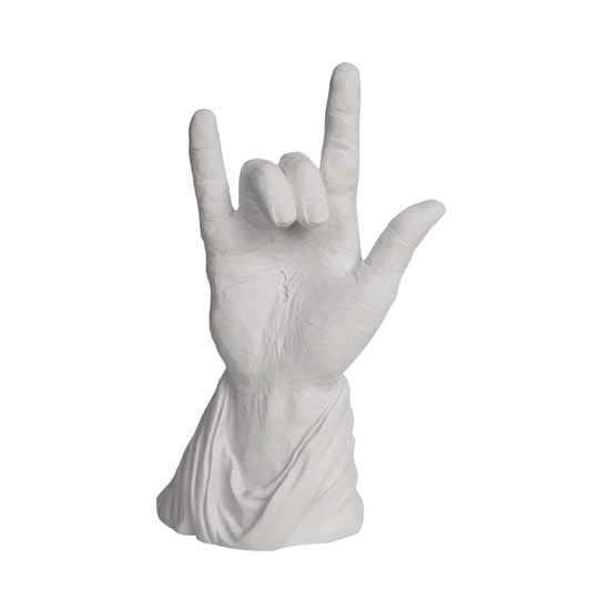 I Love you Sign language Statue  8 inches