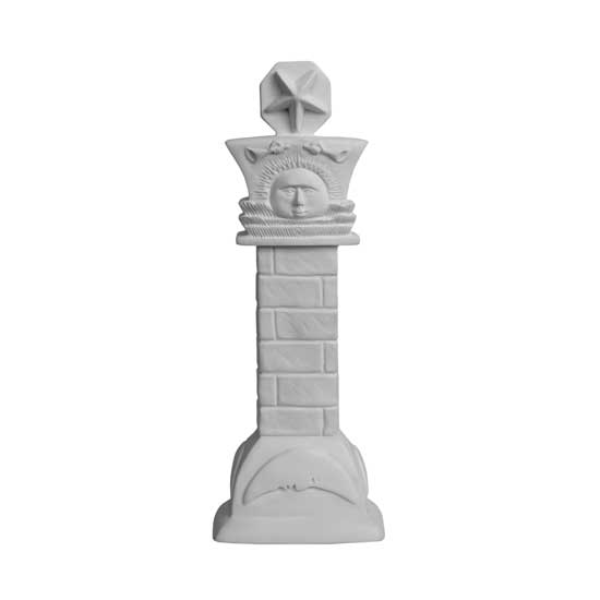 Nauvoo Temple Sunstone Pillar Statue  9.5 inches