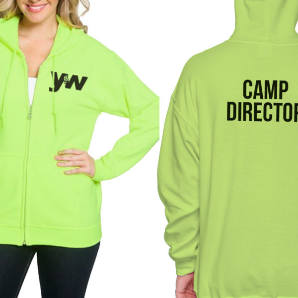 Young Women Girls Camp Director Hoodie