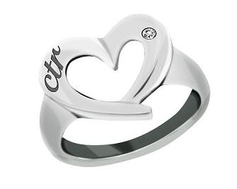 CTR Love Heart CTR Ring