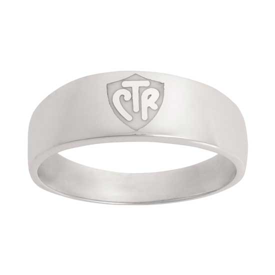 Band White CTR Ring