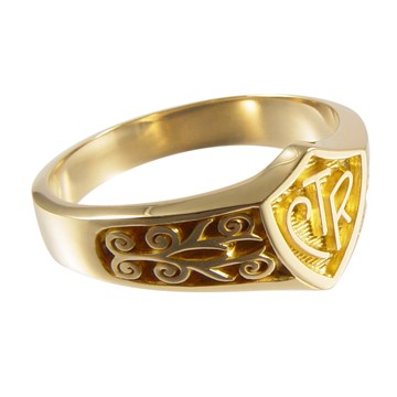 Legacy CTR Ring - 14kt gold