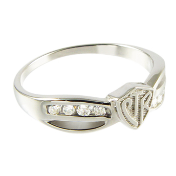 Bow CTR Ring - Plain Shield