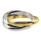 Two-Tone Roll CTR Ring