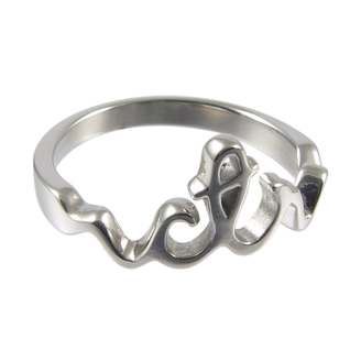 Cursive CTR Ring