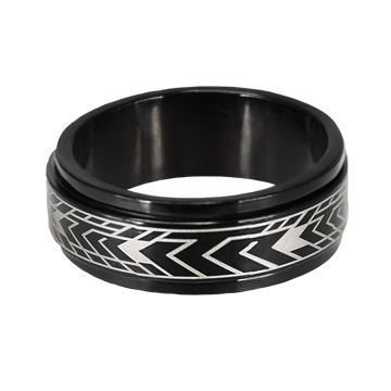 Tire Tread CTR Spinner Ring