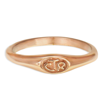 Rose Gold Micro Mini CTR Ring