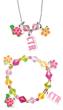 Tropical CTR Necklace & Bracelet Set