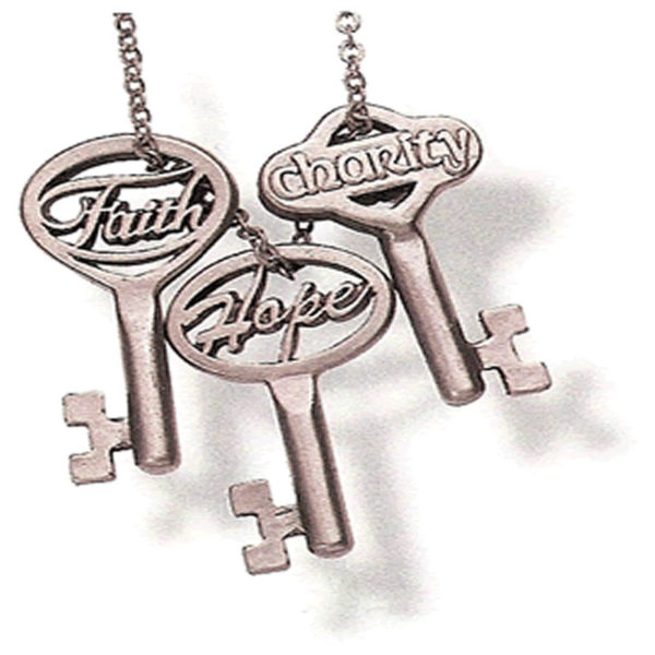 Faith Hope Charity Necklace