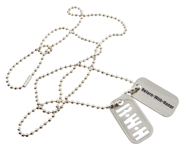 RWH 2-Piece Dog Tag Necklace