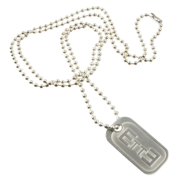Mini ETTE Dog Tag Necklace