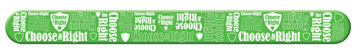 Green CTR Slap Bracelet