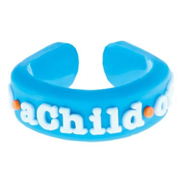 Adjustable I am A Child of God Ring