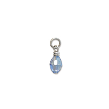 March Birthstone Charm