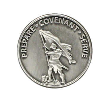 Captain Moroni Tie Tack