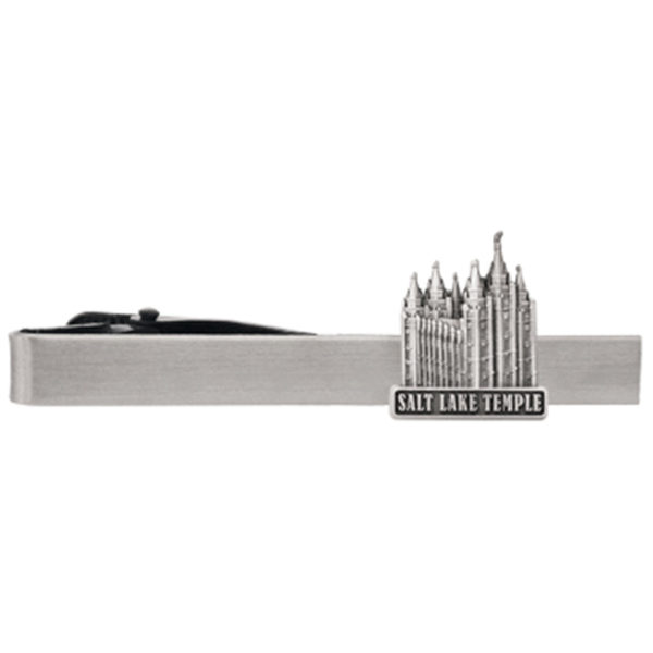 Salt Lake Temple Tie Bar - Silver Finish