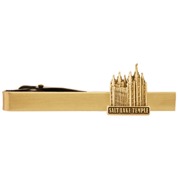 Salt Lake Temple Tie Bar - Gold Finish