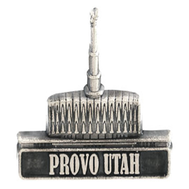 Provo Utah Temple Pin - Silver Finish Provo Utah Temple Pin - Silver Finish