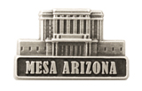 Mesa Arizona Temple Pin - Silver Finish