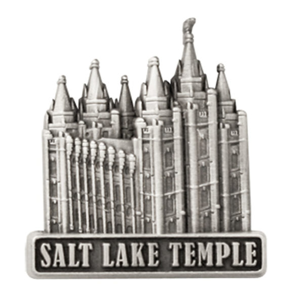 Salt Lake Temple Pin - Silver Finish