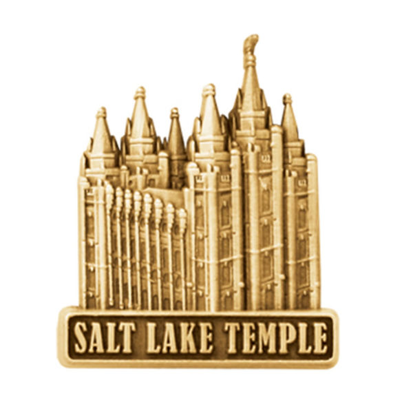 Salt Lake Temple Pin - Gold finish