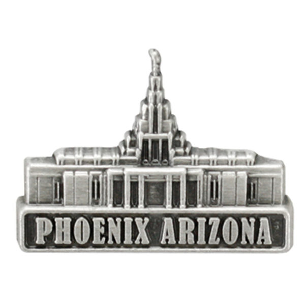 Phoenix Temple Pin - Silver Finish