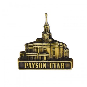 Payson Temple Pin - Gold Finish