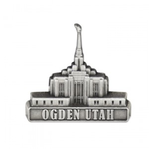 Ogden Temple Pin - Silver