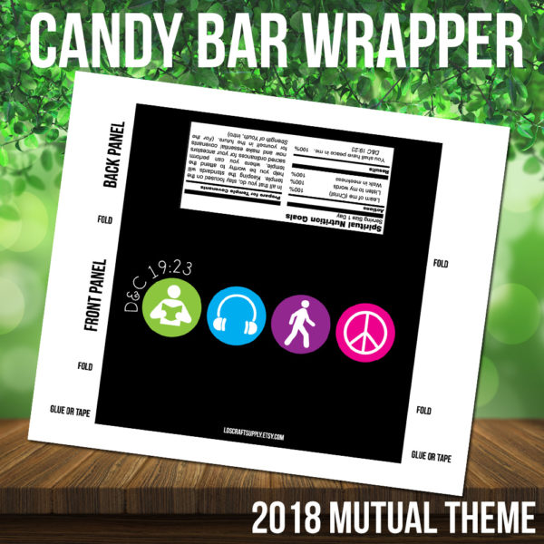 2018 Mutual Theme - Candy Bar Wrapper, symbol