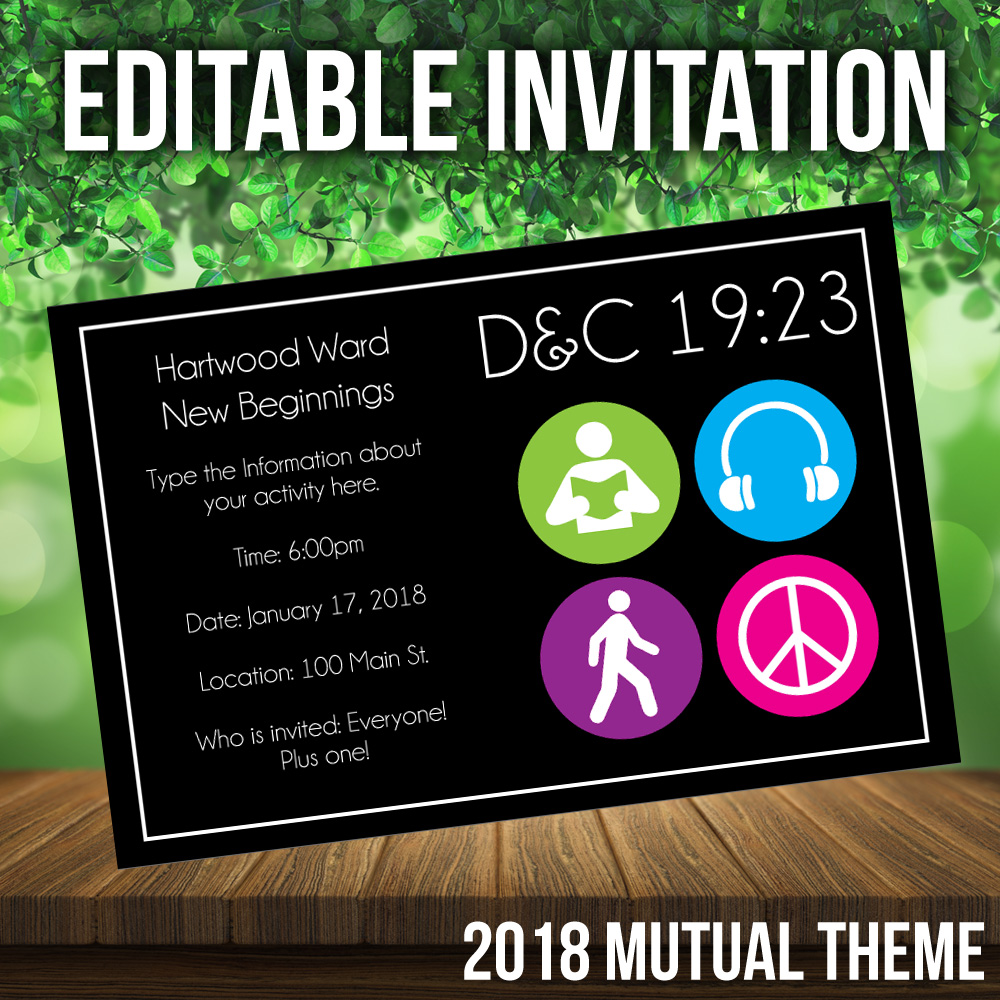 2018 New Beginnings Invitation 2018 New Beginnings Invitation